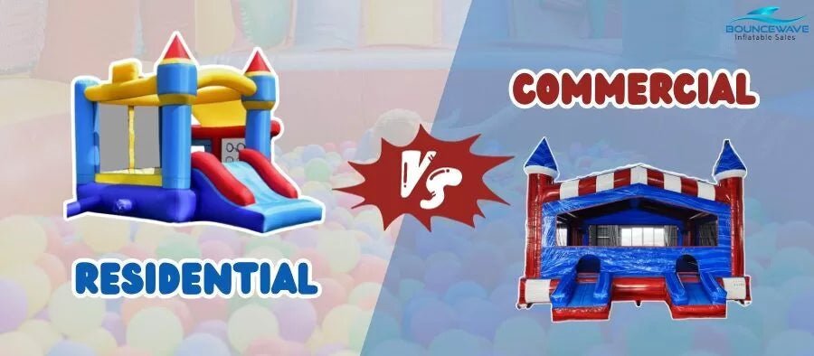 Bounce House: Commercial vs Residential - BounceWave Inflatable Sales