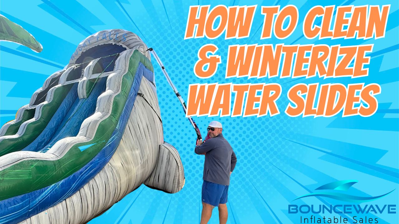 Essential Guide to Water Slide Maintenance: Cleaning & Winterization - BounceWave Inflatable Sales