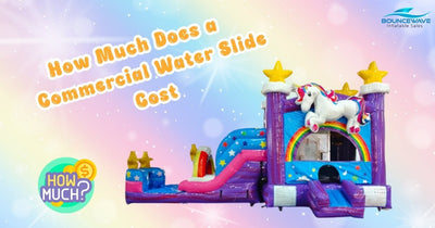 How Much Does A Commercial Water Slide Cost - BounceWave Inflatable Sales