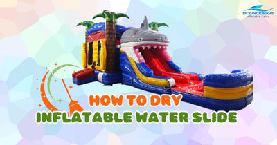 How To Dry Inflatable Water Slide - BounceWave Inflatable Sales