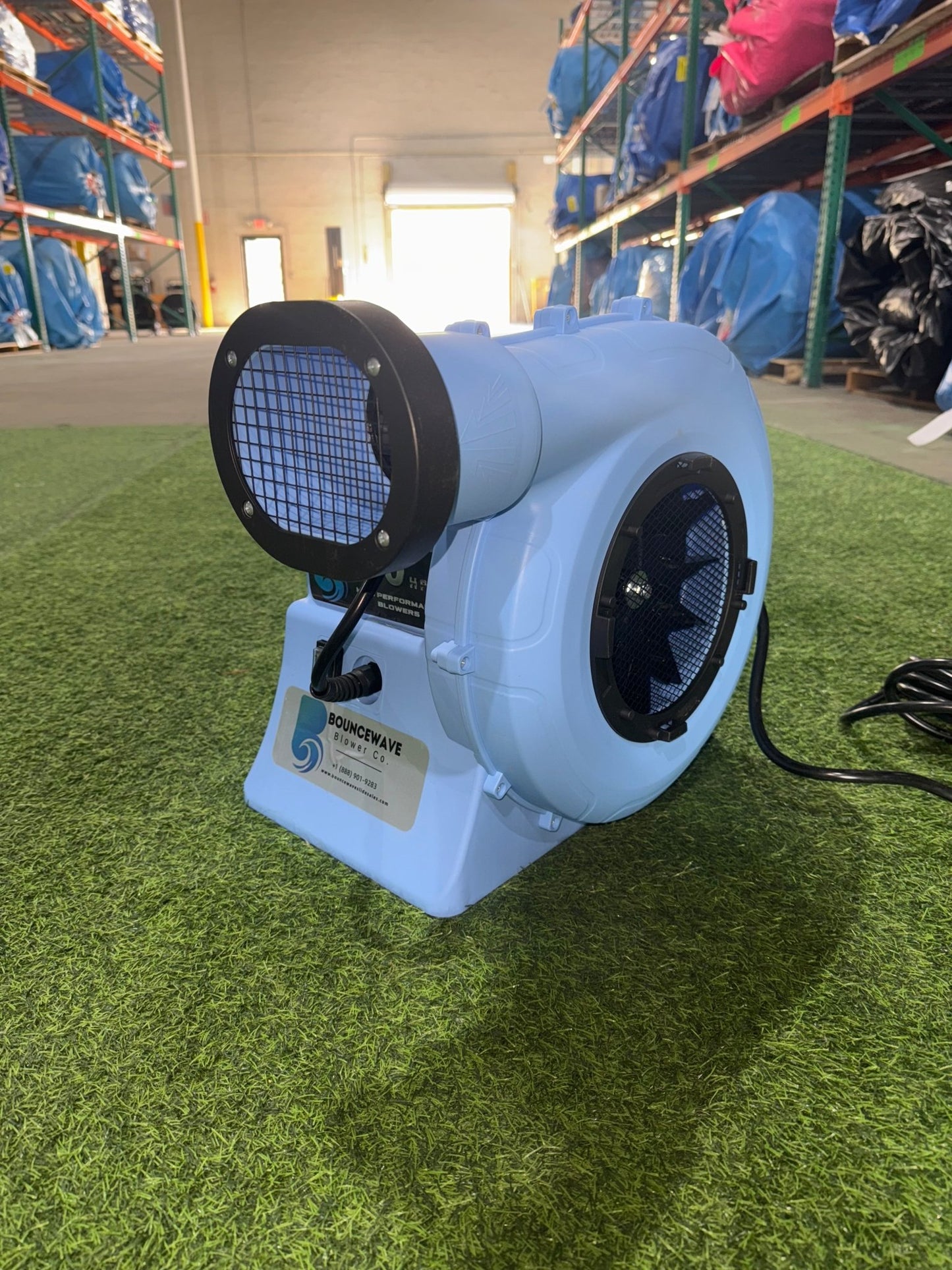 1.0hp BounceWave Air Blower for Inflatables - Bounce House Blower - BounceWave Inflatable Sales