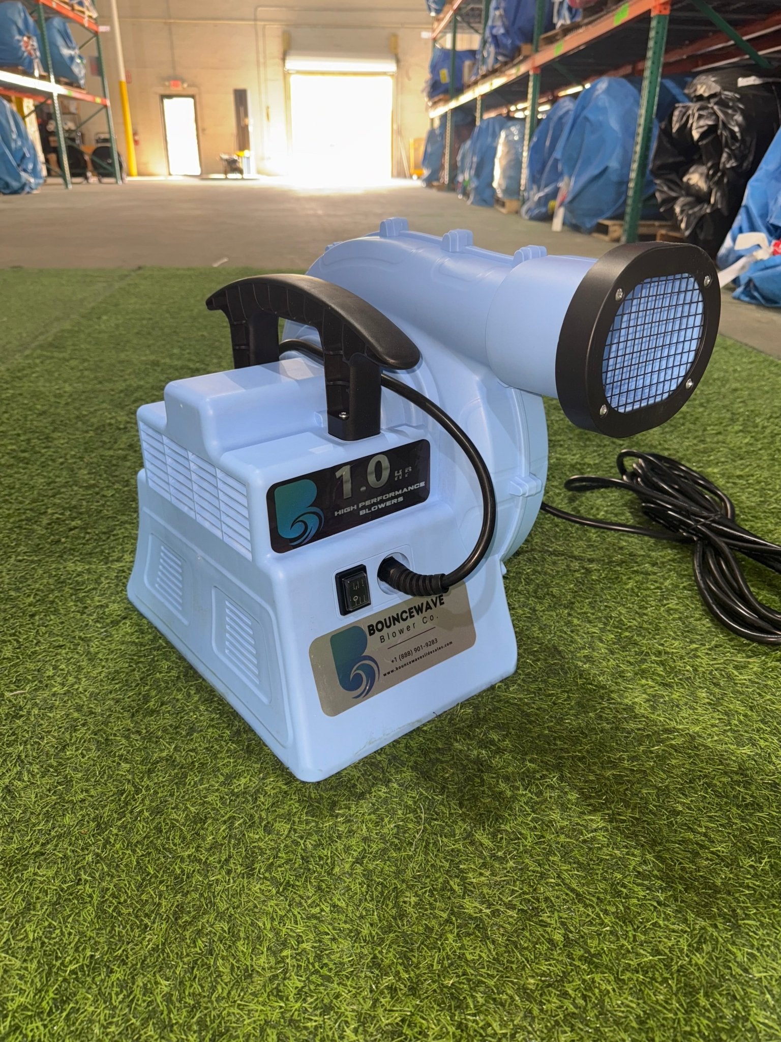 1.0hp BounceWave Air Blower for Inflatables - Bounce House Blower - BounceWave Inflatable Sales