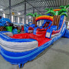 15ft Baja Splash Commercial Single Lane Inflatable Water Slide - BounceWave Inflatable Sales