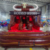 15ft Brown Marble Rodeo Rush Dual Lane Center Climb Inflatable Water Slide - BounceWave Inflatable Sales