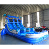 15ft Cayman Crush Dual Lane Center Climb Inflatable Water Slide - BounceWave Inflatable Sales