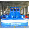 15ft Cayman Crush Dual Lane Center Climb Inflatable Water Slide - BounceWave Inflatable Sales