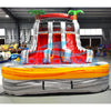 15ft Fire Island Dual Lane Center Climb Inflatable Water Slide - BounceWave Inflatable Sales