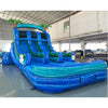 15ft Island Drop Dual Lane Center Climb Inflatable Water Slide - BounceWave Inflatable Sales