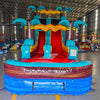 15ft Tropic Shock Commercial Single Lane Inflatable Water Slide - BounceWave Inflatable Sales