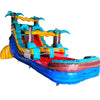 15ft Tropic Shock Commercial Single Lane Inflatable Water Slide - BounceWave Inflatable Sales