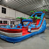 17ft Baja Splash Slim Single Lane Inflatable Water Slide - BounceWave Inflatable Sales