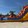 17ft Fiesta Fire Slim Single Lane Inflatable Water Slide - BounceWave Inflatable Sales