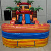 17ft Fiesta Fire Slim Single Lane Inflatable Water Slide - BounceWave Inflatable Sales