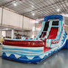 17ft Star Spangled Splash Slim Single Lane Inflatable Water Slide - BounceWave Inflatable Sales