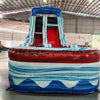 17ft Star Spangled Splash Slim Single Lane Inflatable Water Slide - BounceWave Inflatable Sales