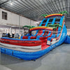 18ft Baja Splash Dual Lane Center Climb Inflatable Water Slide