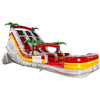 18ft Fire Island Dual Lane Center Climb Inflatable Water Slide