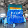 18ft Akua Falls Dual Lane Center Climb Inflatable Water Slide - BounceWave Inflatable Sales