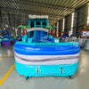 18ft Bahama Wave Hybrid Dual Lane Inflatable Water Slide - BounceWave Inflatable Sales