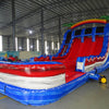 18ft Baja Splash Hybrid Triple Lane Inflatable Water Slide - BounceWave Inflatable Sales