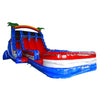 18ft Baja Splash Hybrid Triple Lane Inflatable Water Slide - BounceWave Inflatable Sales