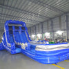 18ft Blue Lagoon Hybrid DL Water Slide - BounceWave Inflatable Sales