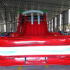 18ft Crimson Bay Hybrid Triple Lane Inflatable Water Slide - BounceWave Inflatable Sales