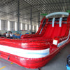 18ft Crimson Bay Hybrid Triple Lane Inflatable Water Slide - BounceWave Inflatable Sales