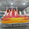 18ft Dragon Hybrid Triple Lane Inflatable Water Slide - BounceWave Inflatable Sales