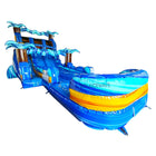 18ft Flashpoint Falls Hybrid Dual Lane Inflatable Water Slide