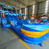 18ft Flashpoint Falls Hybrid Dual Lane Inflatable Water Slide - BounceWave Inflatable Sales