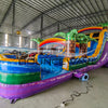 18ft Goombay Splash Hybrid Triple Lane Inflatable Water Slide - BounceWave Inflatable Sales