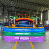 18ft Goombay Splash Hybrid Triple Lane Inflatable Water Slide - BounceWave Inflatable Sales