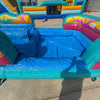 18ft Island Flow Hybrid Dual Lane Inflatable Water Slide - BounceWave Inflatable Sales