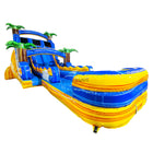 18ft Lava Falls Hybrid Dual Lane Inflatable Water Slide