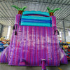 18ft Purple Plunge Hybrid Dual Lane Inflatable Water Slide - BounceWave Inflatable Sales