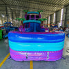 18ft Purple Plunge Hybrid Dual Lane Inflatable Water Slide - BounceWave Inflatable Sales