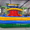 18ft Reggae Rush Hybrid Triple Lane Inflatable Water Slide - BounceWave Inflatable Sales