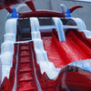 18ft Star Spangled Splash Hybrid Dual Lane Inflatable Water Slide - BounceWave Inflatable Sales