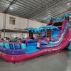 18ft Supernova Commercial Single Lane Inflatable Water Slide - BounceWave Inflatable Sales