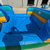 18ft Tiki Wave Commercial Single Lane Inflatable Water Slide - BounceWave Inflatable Sales