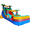 18ft Tropic Shock Commercial Single Lane Inflatable Water Slide - BounceWave Inflatable Sales