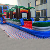 22ft Baja Splash Single Lane Inflatable Water Slide With Slip & Slide - BounceWave Inflatable Sales