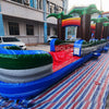 22ft Baja Splash Single Lane Inflatable Water Slide With Slip & Slide - BounceWave Inflatable Sales