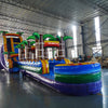 22ft Goombay Single Lane Inflatable Water Slide With Slip & Slide - BounceWave Inflatable Sales