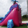 22ft Supernova Splash Commercial Single Lane Inflatable Water Slide - BounceWave Inflatable Sales