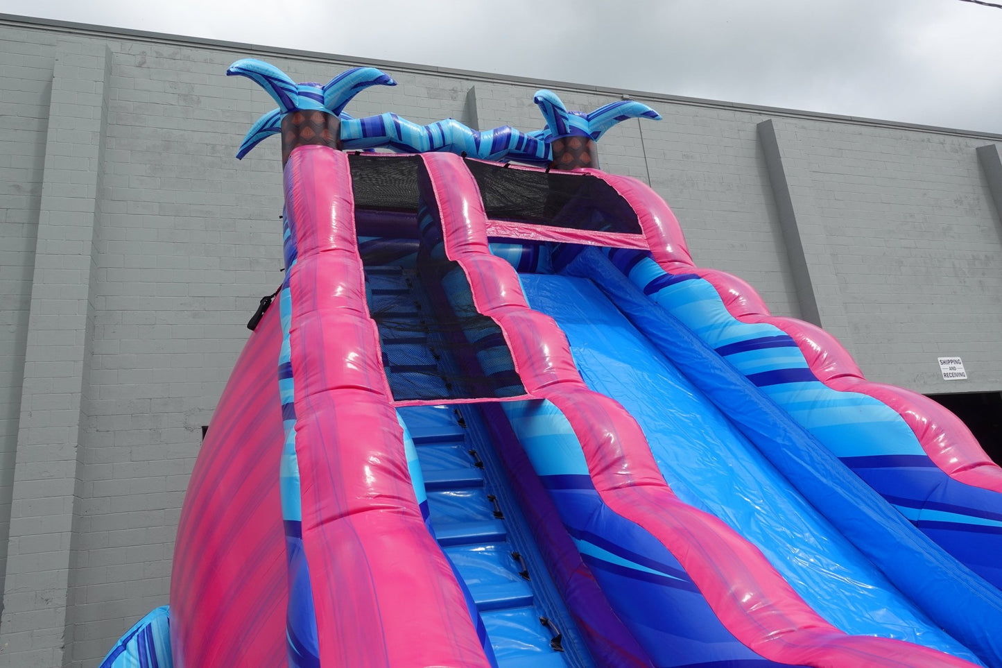 22ft Supernova Splash Commercial Single Lane Inflatable Water Slide - BounceWave Inflatable Sales