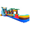 22ft Tropic Shock Single Lane Inflatable Water Slide With Slip & Slide - BounceWave Inflatable Sales