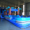 24ft Cayman DL 2pc Commercial Water Slide with Inflatable Slip & Slide - BounceWave Inflatable Sales