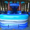 24ft Cayman DL 2pc Commercial Water Slide with Inflatable Slip & Slide - BounceWave Inflatable Sales